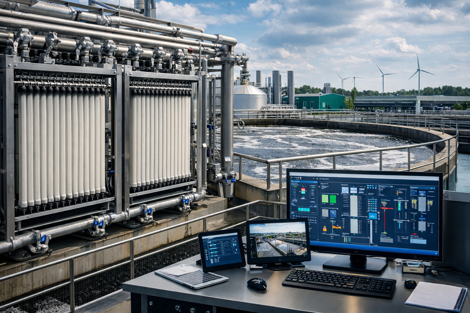 Atıksu Arıtma Tesislerinde Modern Teknolojiler