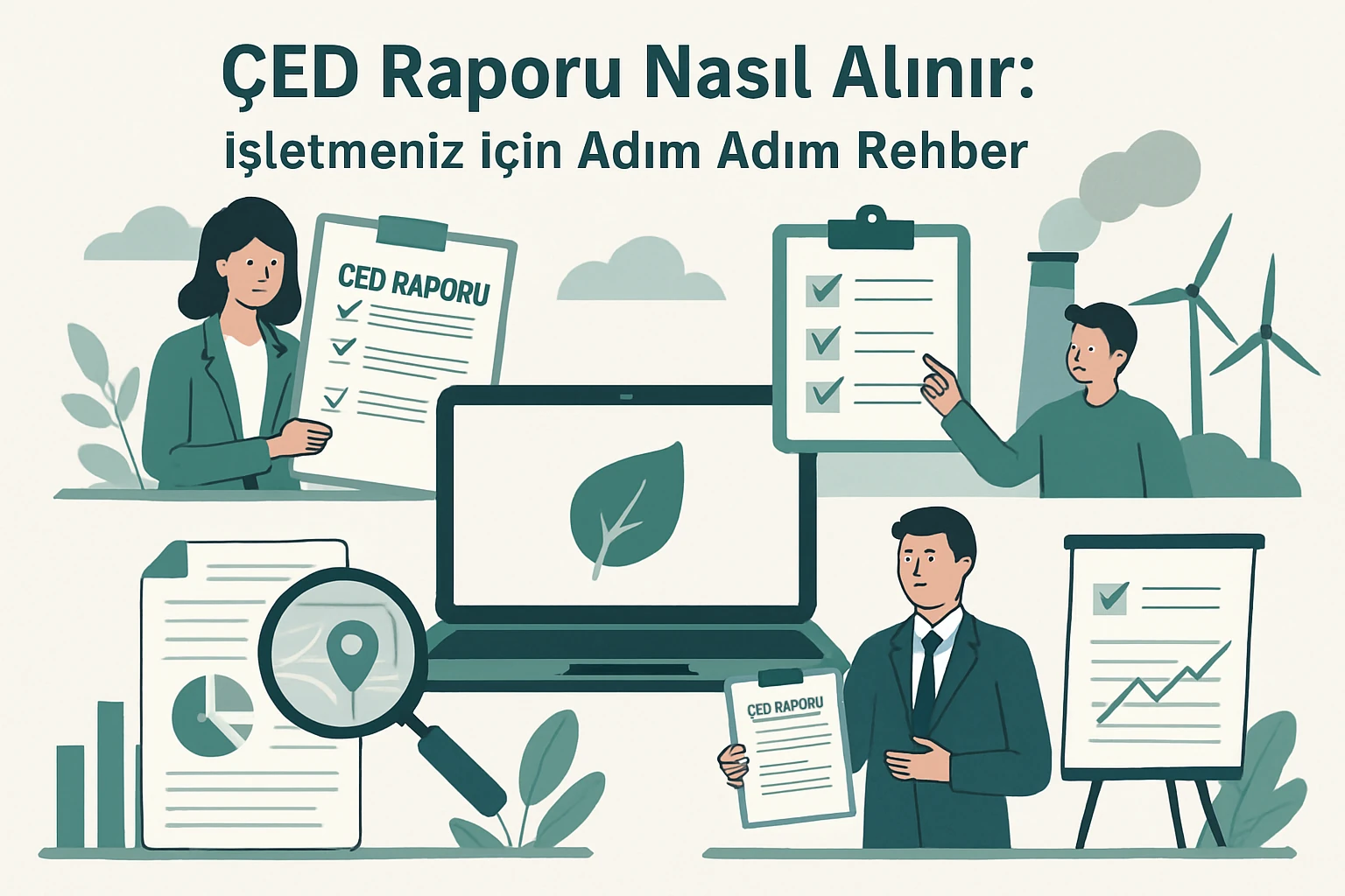 ÇED Raporu Nasıl Alınır: İşletmeniz İçin Adım Adım Rehber