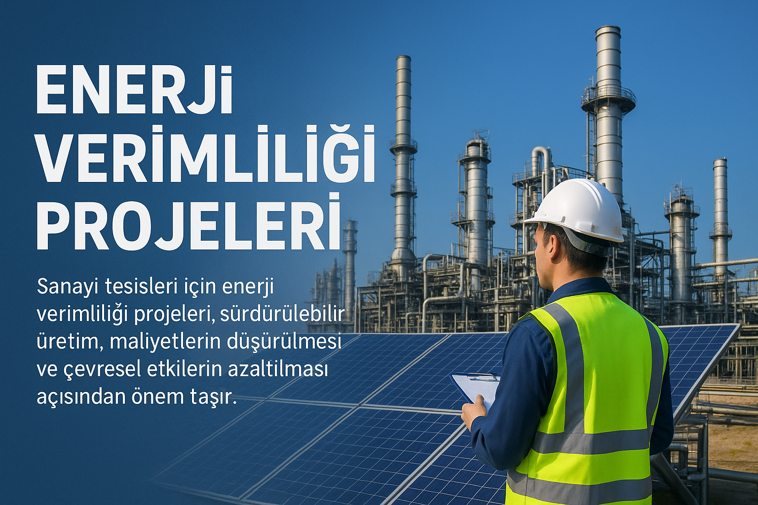 Enerji Verimliliği Projeleri: Sanayi Tesisleri İçin Sürdürülebilirlik