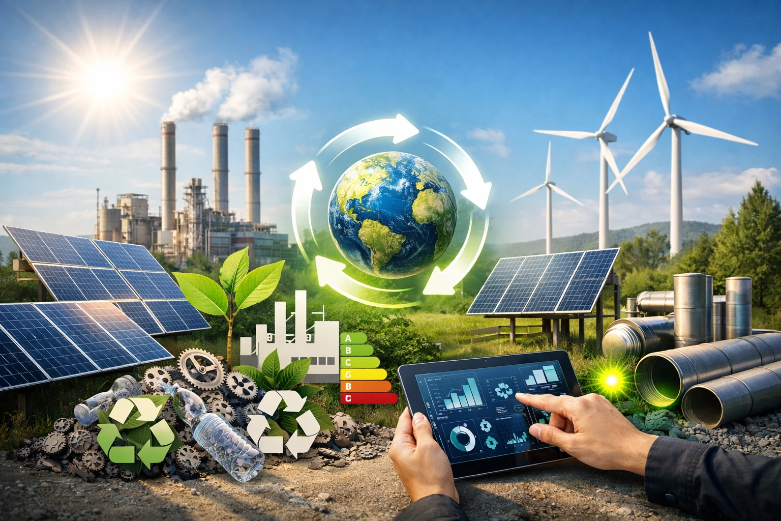 Sanayide Karbon Ayak İzi Nasıl Azaltılır?