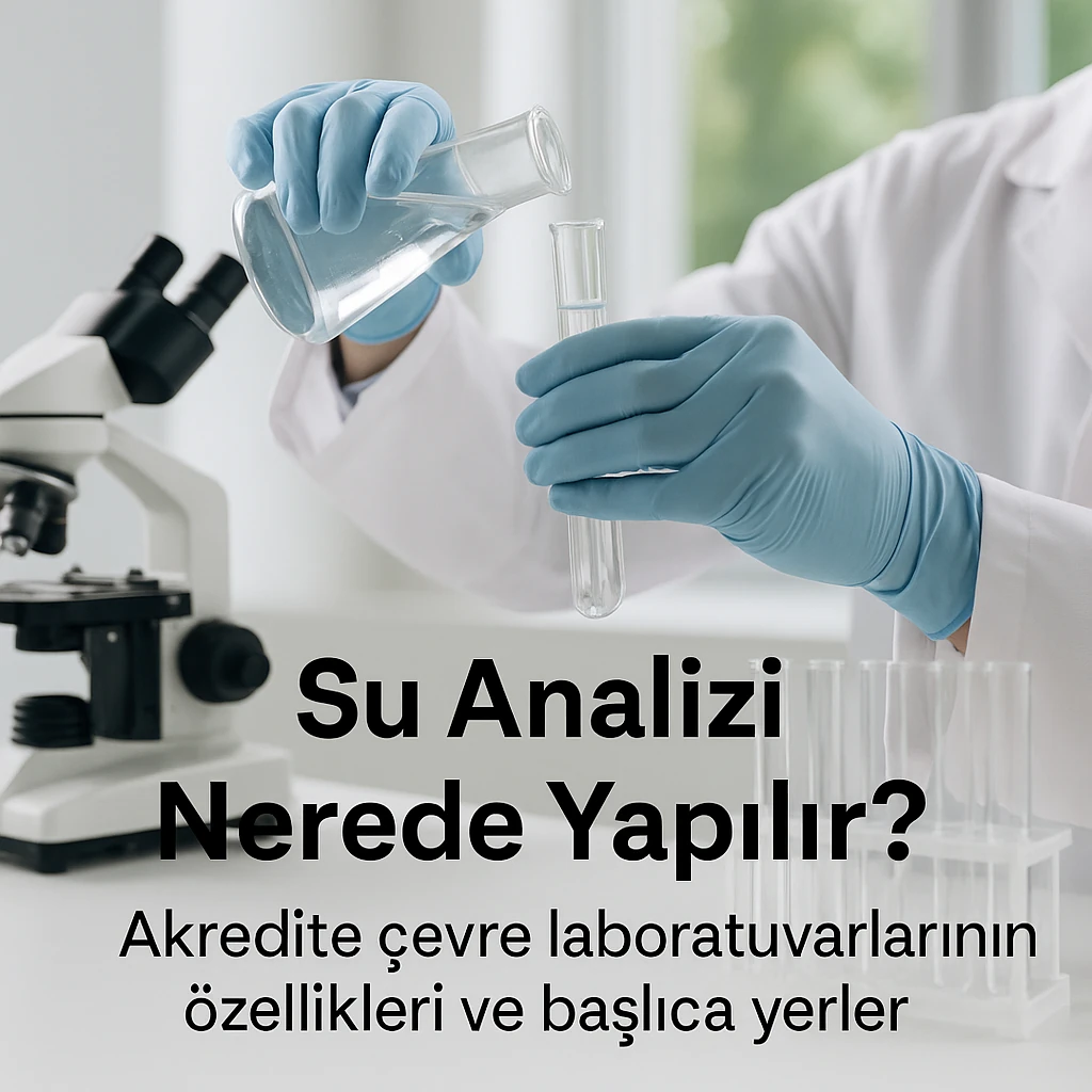 Su Analizi Nerede Yapılır? Akredite Laboratuvarlar ve Test Merkezleri Rehberi