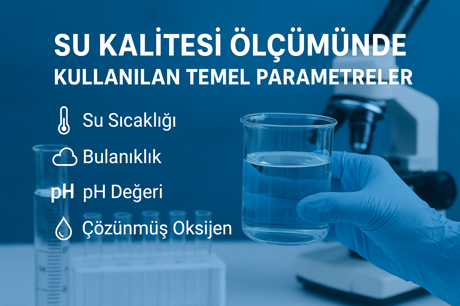 Su Kalitesi Ölçümünde Kullanılan Temel Parametreler